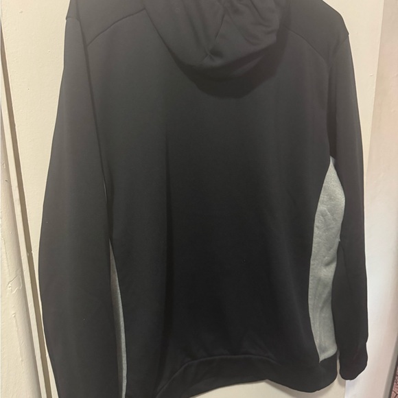 Nike Men's Black Hoodie with White Logo - Picture 5 of 9